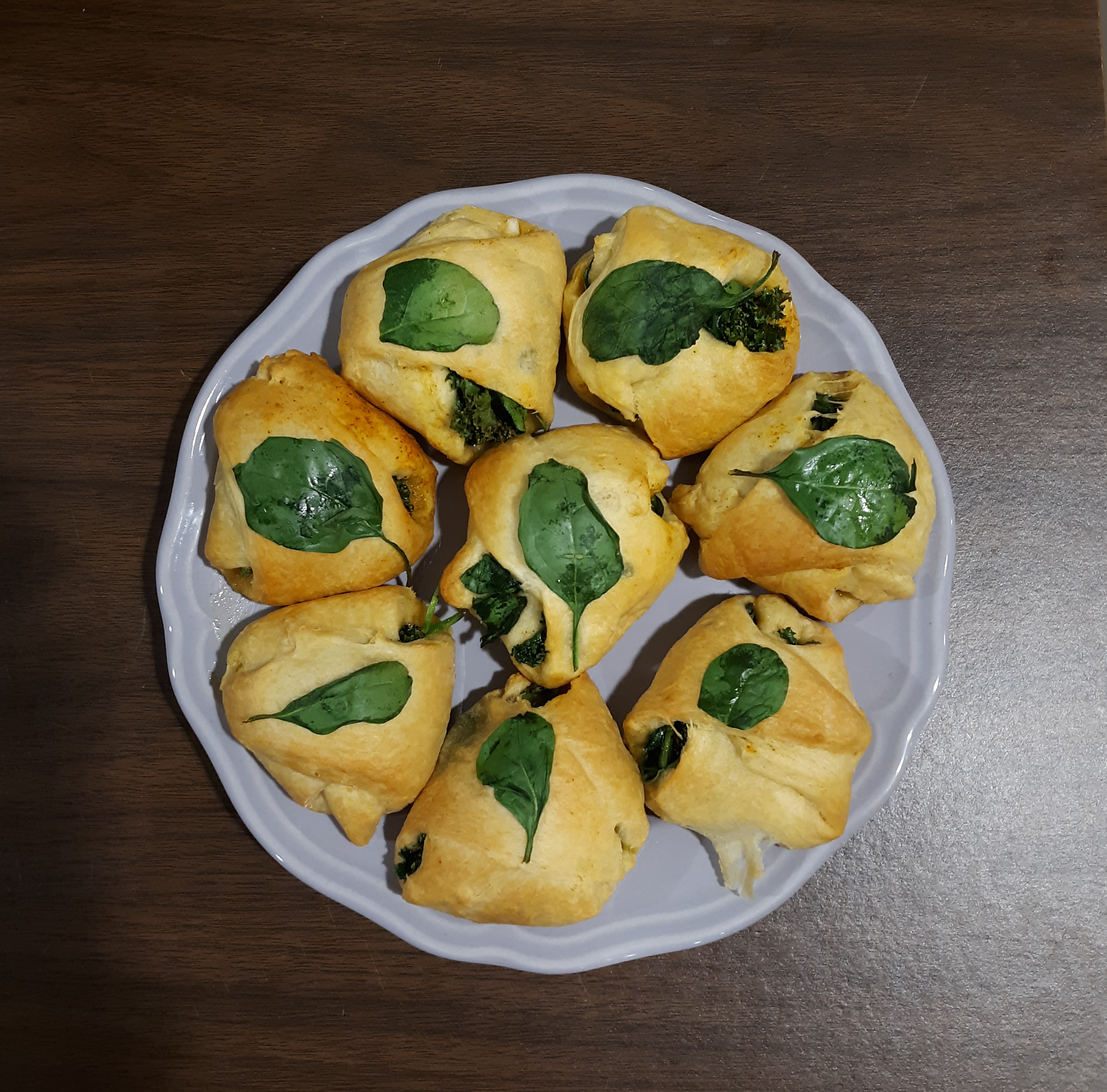 Image of spinach puffs